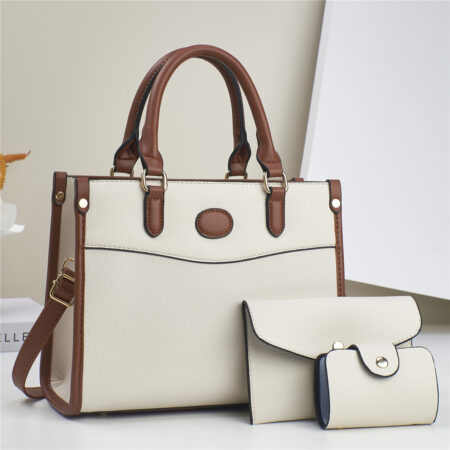Stylish Three-Piece Shoulder Bag Set For Women Mother-and-Child Bags
