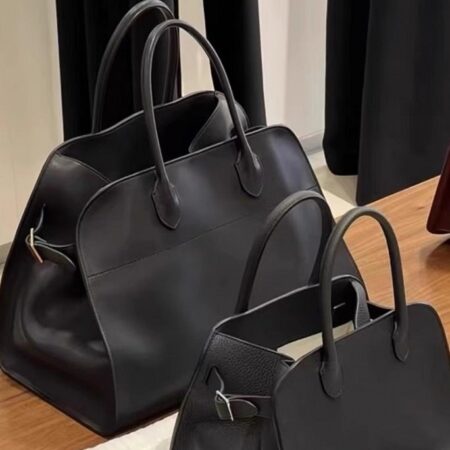 Womens Commuter Tote Bag In Textured Suede